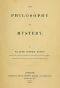 [Gutenberg 56822] • The Philosophy of Mystery